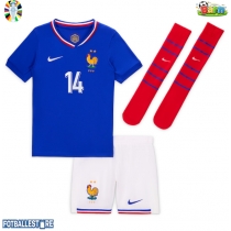 Frankrike Adrien Rabiot #14 Hjemmedraktsett Barn EM 2024 Kortermet (+ Korte bukser)